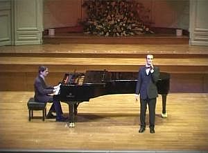Jacek Wohlers (Piano) mit Michael Hackmayer (Vocals) - Salle Gaveau / Paris